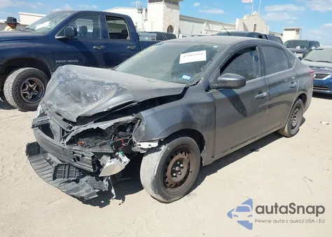 2015 Nissan Sentra S из США, поврежденный, VIN 3N1AB7AP5FY313548